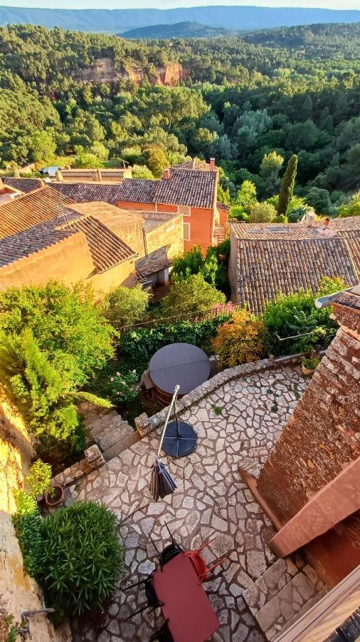 Maison Porte Heureuse Roussillon en Isere Exteriér fotografie